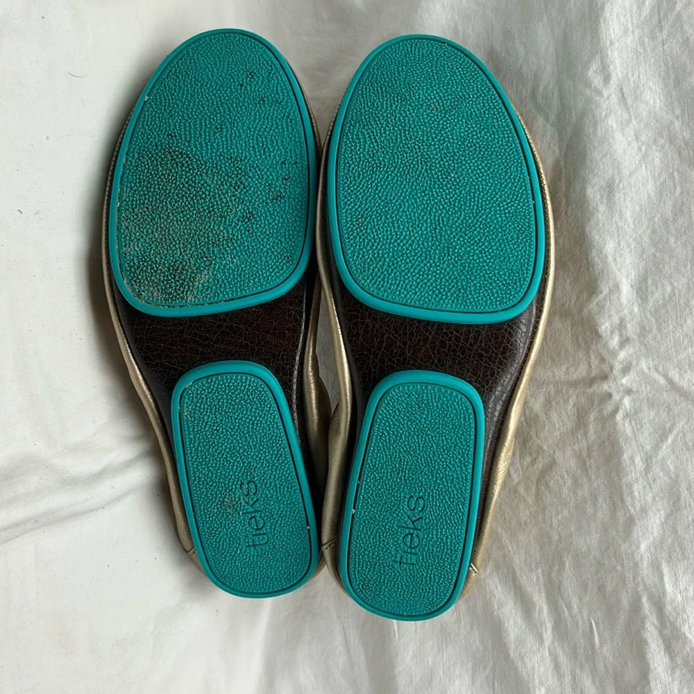 Tieks by Gavrieli Metallic Gold size 9 - Picture 5 of 5